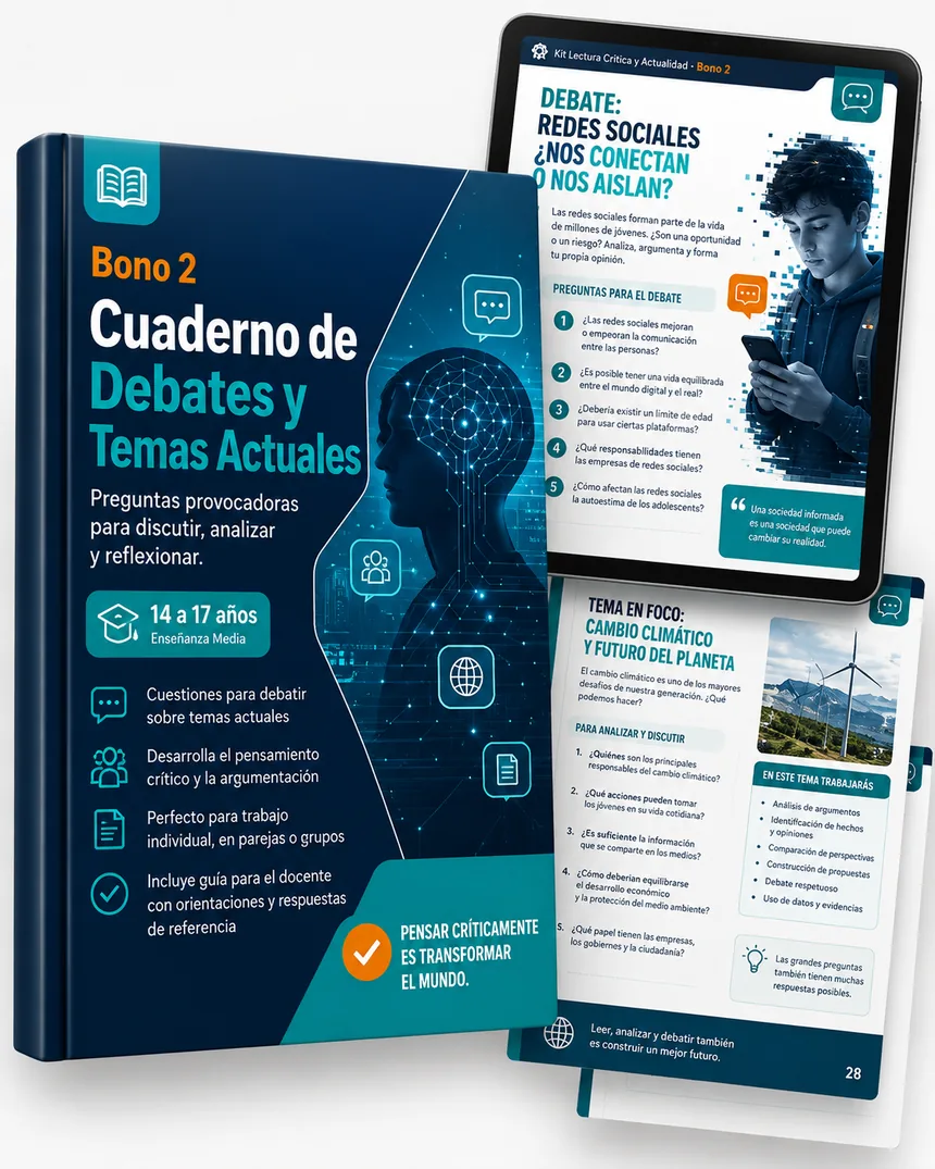 Bono 2 · Cuaderno de Debates y Temas Actuales
